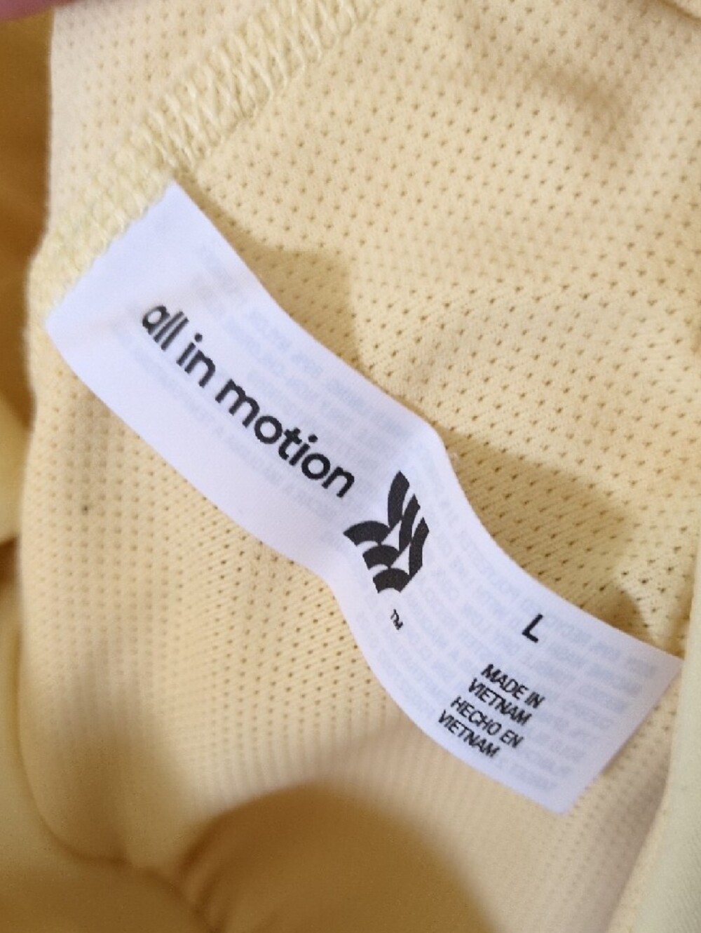 all in motion Butter Yellow Cropped Top and Shorts Set - Picture 3 of 5